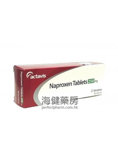 Naproxen 250mg Actavis 56Tablets  