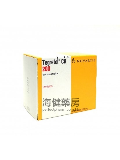 卡馬西平 Tegretol CR 200 (Carbamazepine) 50Tablets  