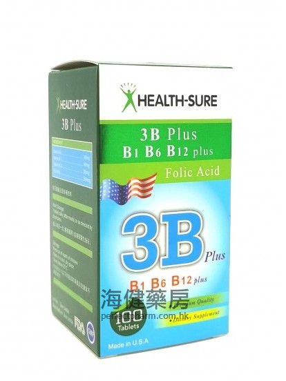 Health-Sure  3B Plus 100Tablets 