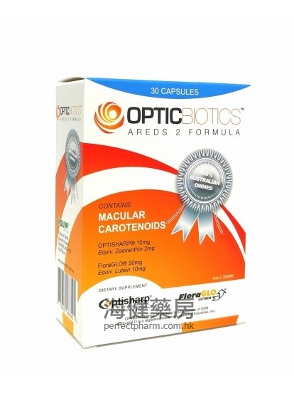 OPTICBIOTICS AREDS 2 Formula 30Capsules 