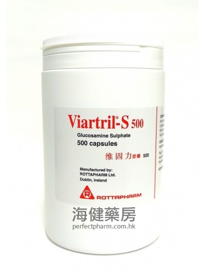 維固力膠囊 Viartril-S 500mg and 250mg Capsules 500's 