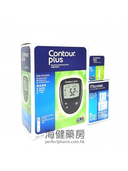 Contour Plus 血糖测试套装