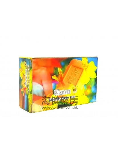 貝麗斯美白補濕蜂蜜梘 Bianca Whitening Honey Soap 125g 