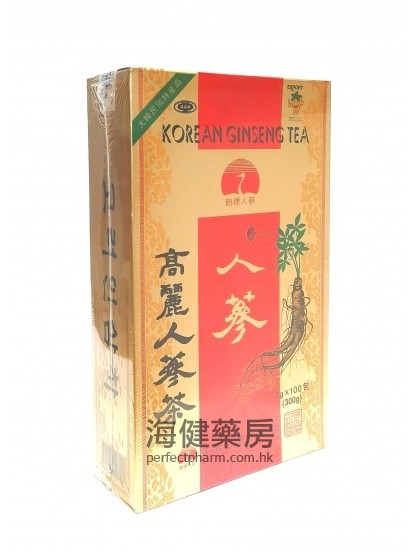 鹤标高丽人参茶 Korean Ginseng Tea 3g x 100包