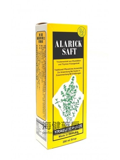 德国富斯特博士尅燎疢 ALARICK SAFT 200ml Syrup 