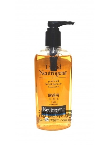 露得清洗面露 Liquid Neutrogena Pure Mild Facial Cleanser 175ml