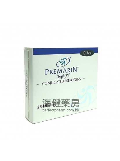 倍美力Premarin 0.3mg Conjugated Estrogen 28Tablets 