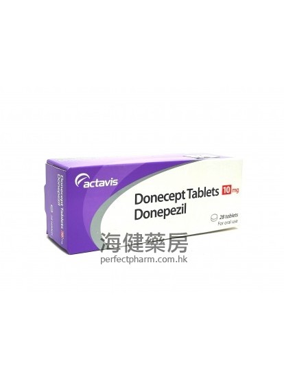 多奈哌齊 Donecept10mg 28Tablets Teva 