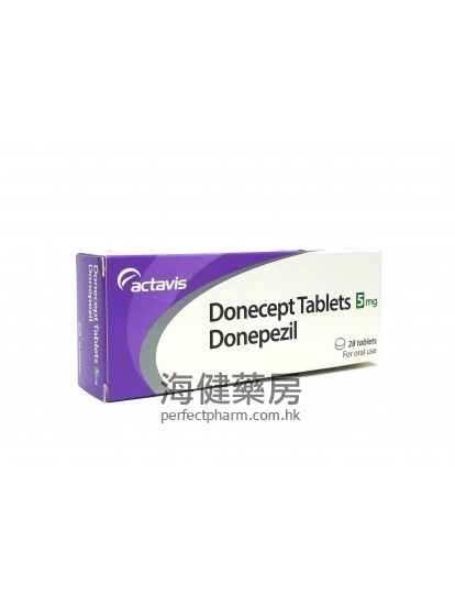 多奈哌齊 Donecept 5mg 28Tablets Teva 