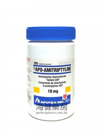 Apo-Amitrityline 10mg 1000Tablets 