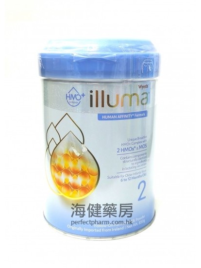 惠氏Wyeth illuma HMO 2 850g 