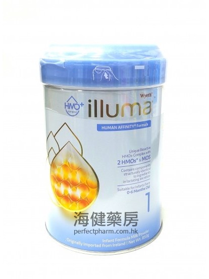 惠氏Wyeth illuma HMO 1 850g 