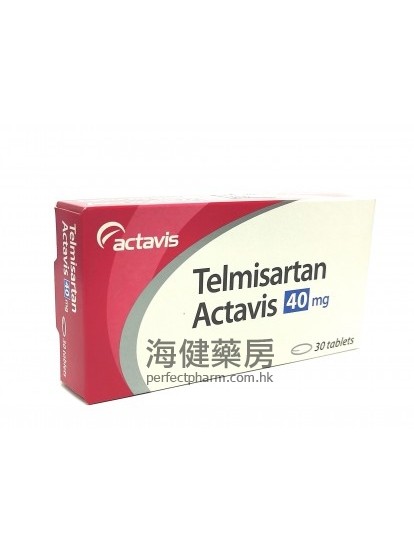 替米沙坦 Telmisartan Actavis 40mg 30Tablets Teva