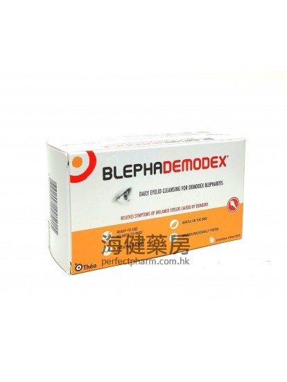 Blephademodex 30 Wipes 眼帘眼睫毛清洁纸
