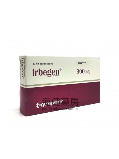 Irbegen (Irbesartan) 300mg 30Tablets 