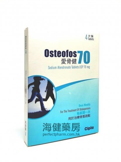 爱骨健 Osteofos 70mg 4Tablets 