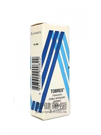 Tobrex (Tobramycin) Ophthalmic Ointment 3.5g 