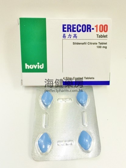 易力高 Erecor 100mg 4粒