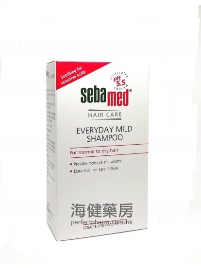 施巴溫和洗髮露 Sebamed Everyday Mild Shampoo 400ml 