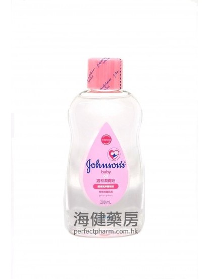 强生温和润肤油Johnson's Baby Oil 200ml 