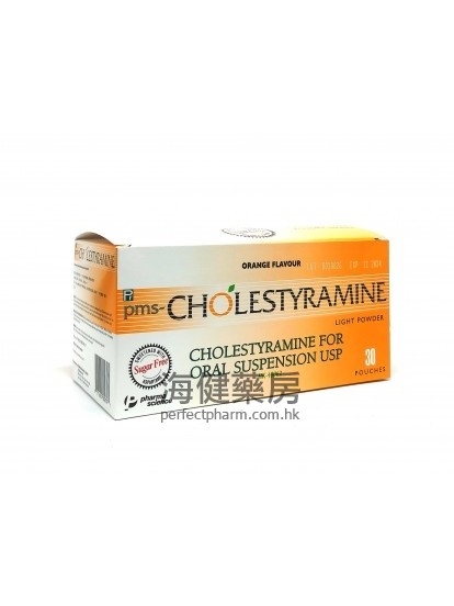 Cholestyramine Powder 4g 30Sachets 考来烯胺