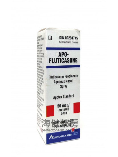 Apo-Fluticasone Aqueous Nasal Spray 50mcg 120Doses 