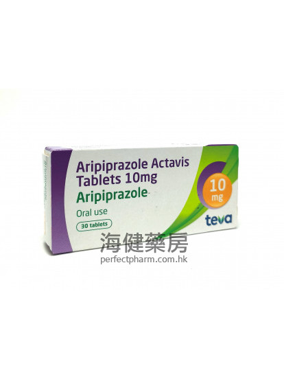 Aripiprazole actavis 10mg 30Tablets Teva 