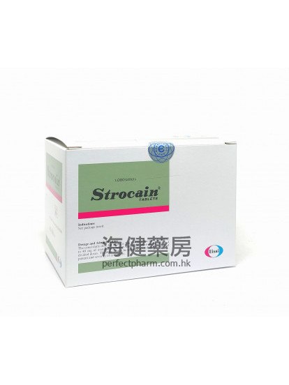 STROCAIN 100x10Tablets 