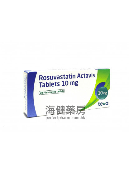 Rosuvastatin Actavis 10mg 28Tablets Teva 