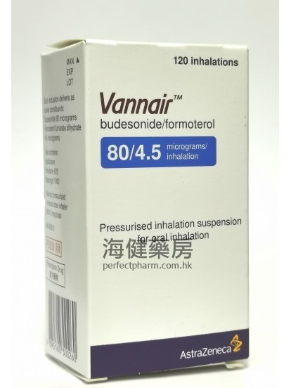 Vannair 80mcg 120inhalations 