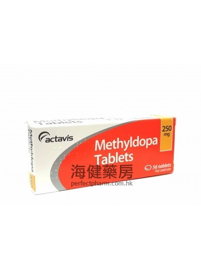 Methydopa 250mg 56Tablets 甲基多巴