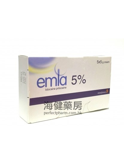 Emla 5% 5g x5Tubes 