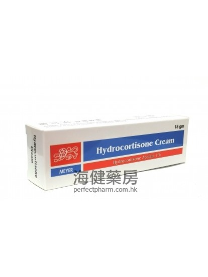 Hydrocortisone 1% Cream 18g Meyer(肤可治皮肤软膏)