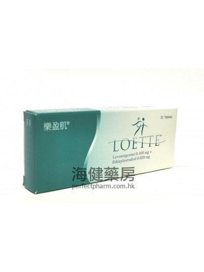 Loette 21Tablets 樂盈肌