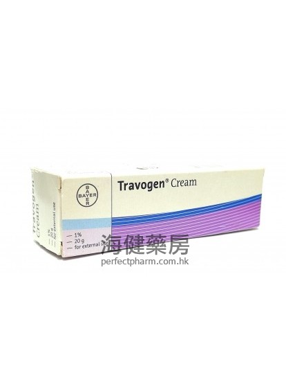 卓可澄 Travogen Cream 1% 20g 