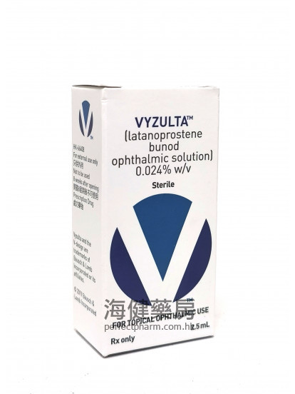 VYZULTA (Latanoprostene bunod) 0.024% 2.5ml
