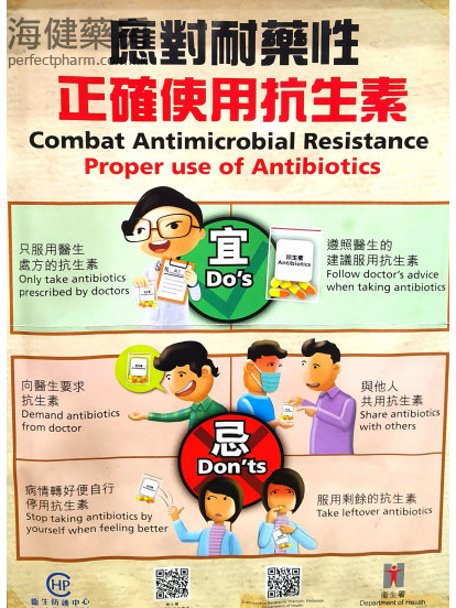 正確使用抗生素，你我有責